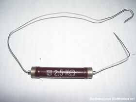 seci2.5k Resistenza a filo SECI 2,5Kohm  20W Resistenze e Potenziometri