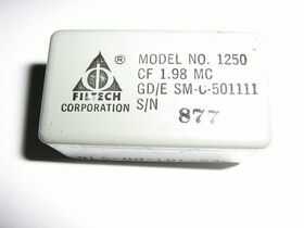 filtech1250 Filtro Ceramico FILECH mod. 1250 Impedenze