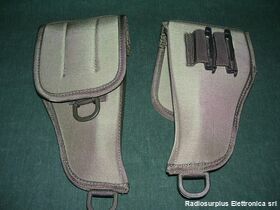 FondinaVerdeEI Fondina in cordura per pistola Militaria