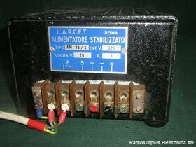 LarcetAM28 L.A.R.C.E.T AM28/3 Modulo DC Power Supply Alimentatori