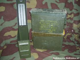 PortamunUSA Cassetta portamunizioni in lamiera U.S. Army Miscellanea