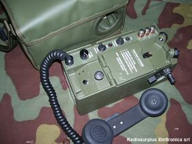 TLEE89 Telefono da campo francese TL EE-89 Apparati radio militari