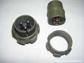 CR1000GRP2 Spina Volante (senza guidacavo) Connettori