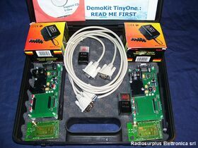 DemoKit D868 Moduli RF 868 Mhz per trasmissione dati  DemoKit D868 TinyOne  -TELITEL Telecomunicazioni