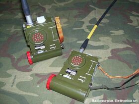 BE375 Ricetrasmettitore Emergenza Aeronautico SARBE 5 - B.E.375 Apparati radio militari