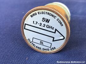 BIRD 5L Tappo per wattmetri Bird  BIRD mod. 5L  5 W da 1,7-  2,2 Ghz Accessori per strumentazione