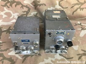 AN/ARC-60 Militar Aircraft Radio  AN/ARC-60  Composta da Receiver R-19(28V) e  Transmitter type ARC/T-11B Apparati radio
