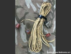 ZA2784 Contrappeso antenna per massa artificiale  ZA2784  Composto da 3 radiali di treccia di rame isolata Antenne - Accessori - Cavi