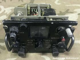 BD28C B.D. 28C  Pannello di controllo per ricevitore  radio goniometrico Accessori per apparati radio Militari