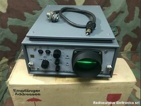 PaG 148 Telefunken PaG 148  Adattatore panoramico IF 10,7 MH Apparati radio militari