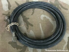 bobina plmini Bobina Cavo antenna  Metri 5.00 -  75 oHm  Innestata con connettori PL mini M Accessori per apparati radio Militari