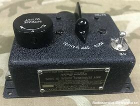 CW-23087 Receiver Switch Box  type CW-23087  Parte di aircraft equipment RU-18 Accessori per apparati radio Militari