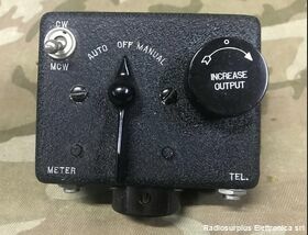 CW-23087 Receiver Switch Box  type CW-23087  Parte di aircraft equipment RU-18 Accessori per apparati radio Militari