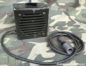 LS-454/U Altoparlante militare per impiegoVeicolare  LS-454/U  Altoparlante antideflagrante con connettore U-229 Accessori per apparati radio Militari
