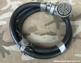 Canon 2219 Cavo collegamento multipoli  Canon 2219  Cavo collegamento innestato con presa CANON 2219 14 pin Accessori per apparati radio Militari