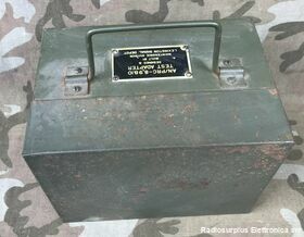 AN/PRC-8.9.10 Test Adptor  AN/PRC-8.9.10  Apparecchio per il controllo funzionale delle radio PRC/8 -9 e 10 Accessori per apparati radio Militari