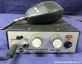 RCF mod. AM102 Amplificatore voce  RCF mod. AM102 Varie