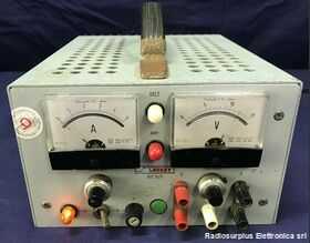 AST 15/5 Power Supply  LARCET mod. AST 15/5  Alimentatore lineare da banco regolabile Strumenti