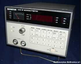 BOONTON mod 4200 RF Microwattmeter BOONTON mod 4200 Strumenti