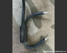 Cavo di ricambio cufia Cavo di ricambio cuffia  Doppio padiglione Innestato con jak PJ-055B Accessori per apparati radio Militari
