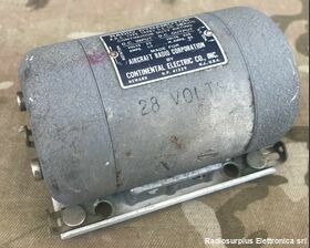 A.R.C. 14482 Radio Dynamotor  A.R.C. type 14482  Invrted DC/DC per apparati aeronautici serie ARC Accessori per apparati radio Militari