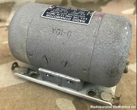 A.R.C. 14482 Radio Dynamotor  A.R.C. type 14482  Invrted DC/DC per apparati aeronautici serie ARC Accessori per apparati radio Militari