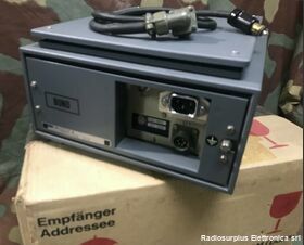 PaG 148 Telefunken PaG 148  Adattatore panoramico IF 10,7 MH Apparati radio militari