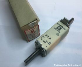 DIN 43620 Fusibile a Coltello  Wickmann DIN 43620  80A Gr.1 I> 100 KA Componenti elettronici