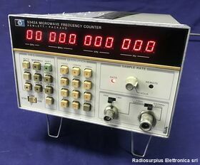  HP 5342B Microwave Frequency Counter  HP 5342B Strumenti