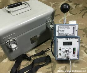 VISTA SCIENTIFIC Corp. Mod. 960 HEAT STRESS MONITOR   VISTA SCIENTIFIC Corp. Mod. 960 Militaria