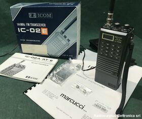 IC-02E ICOM IC-02E  Ricetrasmettitore VHF 140-150 Mhz Apparati radio