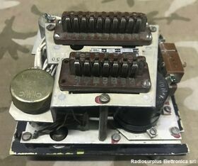 BD28C B.D. 28C  Pannello di controllo per ricevitore  radio goniometrico Accessori per apparati radio Militari