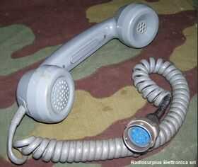 H33/PTcivil Cornetta Microtelefono H33/PT type Civile Microtelefoni