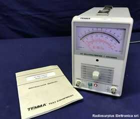 TENMA 72-6603 AC Millivoltmeter  TENMA 72-6603  Frequency range 10 Hz - 1 Mhz Strumenti