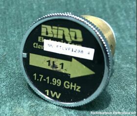 1L1 Tappo per wattmetri Bird  BIRD mod. 1L1  1 W da 1,7 - 1,99  Ghz Accessori per strumentazione