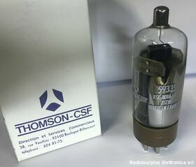   5933S  /  P17W CSF Valvola Tetrodo a fascio,per applicazioni audio Componenti elettronici