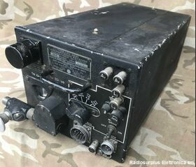 R-26/ARC-5 CRV-46151 (R-26/ARC-5)  Ricevitore Aeronautico  HF per la marina aeronautica degli Stati Uniti WWII  Frequenza da 195 Khz a 9,5 Mhz Apparati radio
