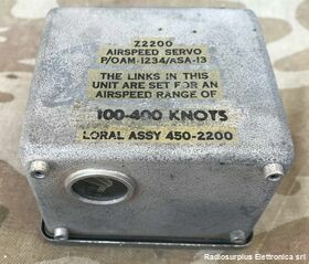 Z2200 Airspeed Servo P/O AM-1234/ASA-13 Servo sistema di velocità per aeromobili Moduli  - Ricambi Originali -