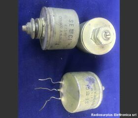 rts10 Resistenza Variabile a filo  SECI RTS10  5000 Ohm  A 0.005 Componenti elettronici