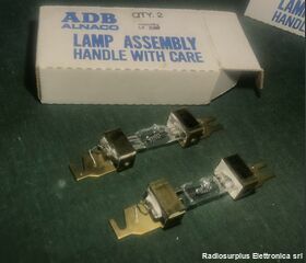 Alnaco 4080928-1 ADB Alnaco 4080928-1  Lampada ad incandescenza G.E. QTY. 2pcs  Segnalazione per uso aeronautico. Componenti elettronici