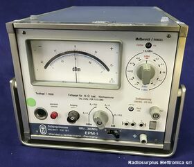 EPM-1 Wandel & Goltermann EPM-Milliwatt Test Set 10 Hz a 300 Mhz Strumenti