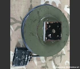 RL-108/VI Avvolgicavo con cavo audio per rtx  RL-108/VI  Consentiva il collegamento a distanza di microfono e cuffia Accessori per apparati radio Militari
