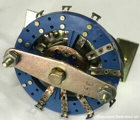 C2V5P Commutatore Rotativo da pannello 2 vie 5 Posizioni Componenti elettronici