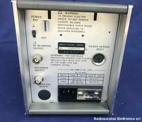 HP 435B + HP 4886A HP 435B + HP 4886A  Completo di cavo e sensore RF da 10 Mhz a 18 Ghz Strumenti