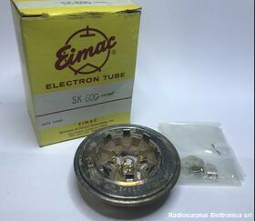 SK-600 Zoccolo Valvola  EIMAC SK-600  Per tubo elettronico serie 4CX Componenti elettronici