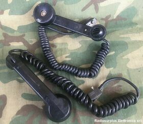 F16 Microtelefono F16 Accessori per apparati radio Militari