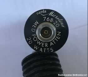 NARDA 768-20 Power Attenuator  NARDA 768-20  Attenuatore passante 20 dB  DC - 11 Ghz 20Watt Accessori per strumentazione