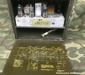 BP2-A5 Templetone Radio BP2-A5  Ricevitore radio in dotazione alle truppe militari Statunitensi denominato - MORALE RADIO Apparati radio