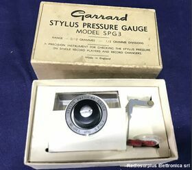 SPG3 Stylus Pressure Gauge  GARRARD model SPG3  Misuratore di pressione 0-12 gm Strumenti