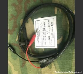 Cavo9871 Cavo alimentazione Correnti Forti  5995-15-102-9871 Accessori per apparati radio Militari